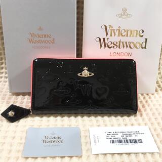 ヴィヴィアンウエストウッド(Vivienne Westwood)のヴィヴィアンウエストウッド 長財布 ブラック エナメル 黒 (財布)