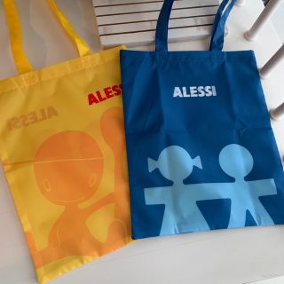 アレッシィ(ALESSI)のALESSI★エコバッグ2枚セット★未使用(エコバッグ)