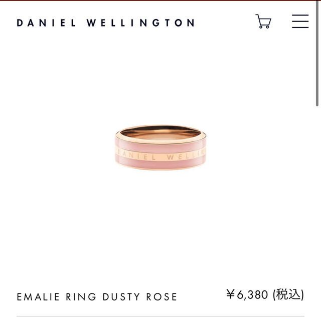 Daniel Wellington(ダニエルウェリントン)のダニエルウェリントン リング ブレスレット セット レディースのアクセサリー(リング(指輪))の商品写真