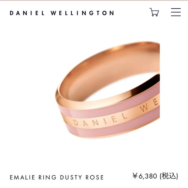 Daniel Wellington(ダニエルウェリントン)のダニエルウェリントン リング ブレスレット セット レディースのアクセサリー(リング(指輪))の商品写真