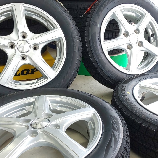 送料無料！新品ブリヂストンVRX2 155/65R14×MANARAY14インチ 1