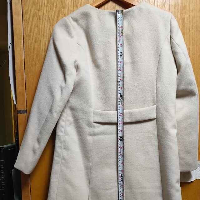 MISCH MASCH(ミッシュマッシュ)のノーカラーコート レディースのジャケット/アウター(ロングコート)の商品写真