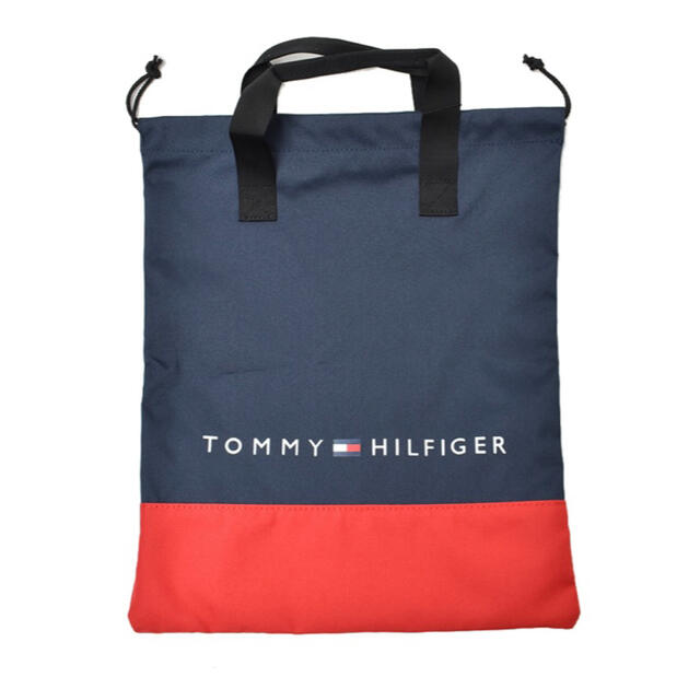 TOMMY HILFIGER(トミーヒルフィガー)のトミーフィルフィガーゴルフ 巾着 バッグ TOMMY HILFIGER メンズのバッグ(トートバッグ)の商品写真