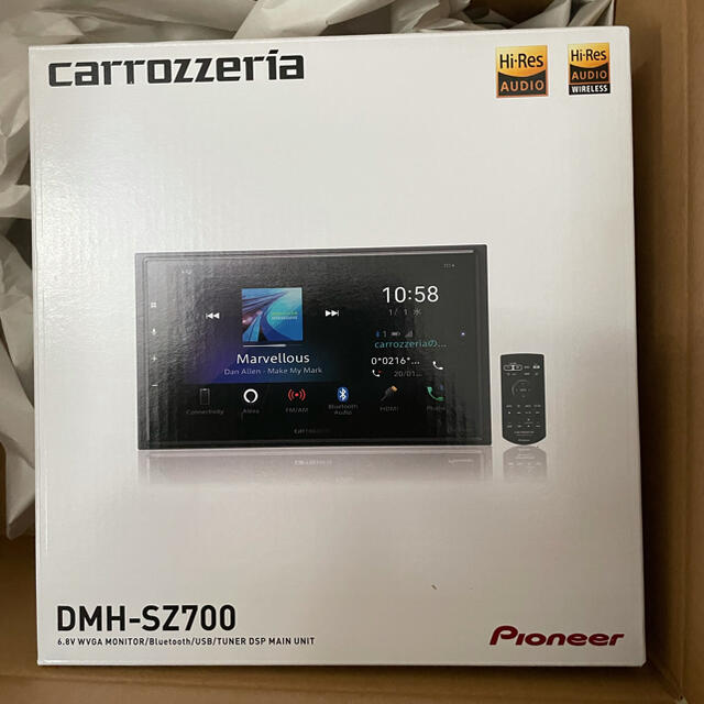 カロッツェリア パイオニア カーオーディオ 6.8型 DMH-SZ700