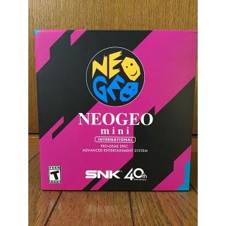 ネオジオ(NEOGEO)のネオジオミニインターナショナル(家庭用ゲーム機本体)