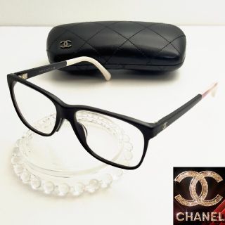 シャネル(CHANEL)のＮ様専用【ケース付✨】シャネル　メガネフレーム　サングラス　クリア(サングラス/メガネ)