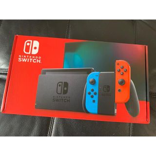 ニンテンドースイッチ(Nintendo Switch)の新品未開封！！Switch本体　ネオンブルー！！送料込み(家庭用ゲーム機本体)