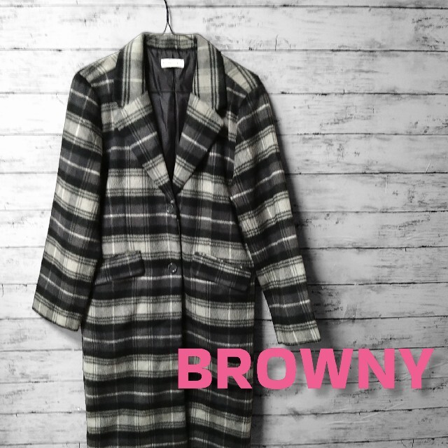 BROWNY(ブラウニー)のBROWNY チェスターコート レディースのジャケット/アウター(チェスターコート)の商品写真