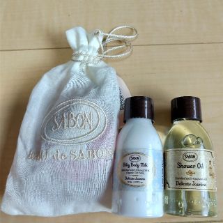 サボン(SABON)のSABON　サボン　シャワーオイル　ボディミルク　ギフトセット　試供品(ボディローション/ミルク)