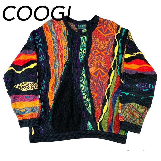 COOGI クージー 3Dニット カーディガン GUCCI supreme 直送商品 65.0