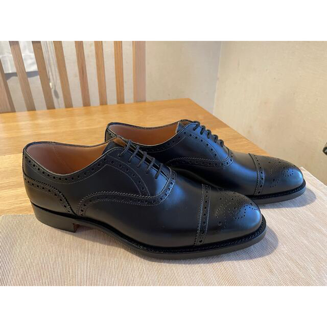 最強値下げ 超美品 CHEANEY ウィルフレッド BLACK UK6.5