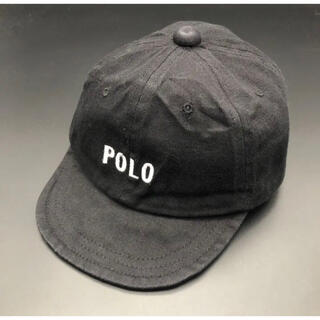 ポロラルフローレン(POLO RALPH LAUREN)の即決 POLO BABY キャップ ブラック(帽子)