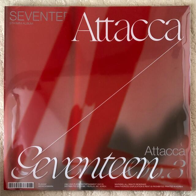 SEVENTEEN(セブンティーン)のAttacca op.3 ボカチ エンタメ/ホビーのCD(K-POP/アジア)の商品写真