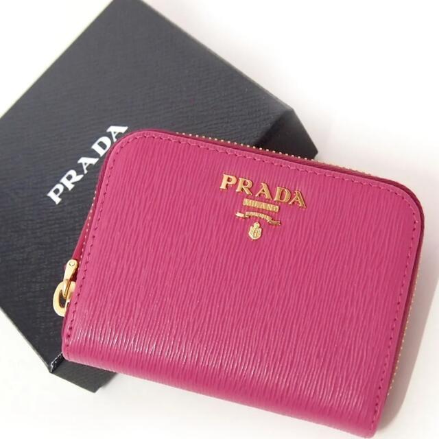 PRADA コインケース 小銭入れ ピンク 財布