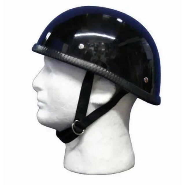 モトブルーズ製　FRP ハーフヘルメット　イーグル　黒　L  装飾用　半ヘルMLXL定価