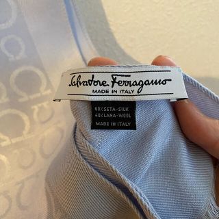 サルヴァトーレフェラガモ(Salvatore Ferragamo)のご購入者専用となりました　　フェラガモ　ガンチーニ柄　ストール　美品(マフラー/ショール)