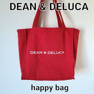 ディーンアンドデルーカ(DEAN & DELUCA)の【 DEAN&DELUCA 】福袋 happy bag レッド エコバッグ(トートバッグ)