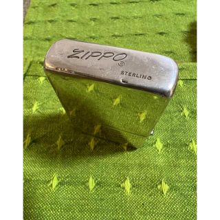 ジッポー(ZIPPO)のZippo スターリングシルバー 80’s ¥35000→値下げしました！(タバコグッズ)