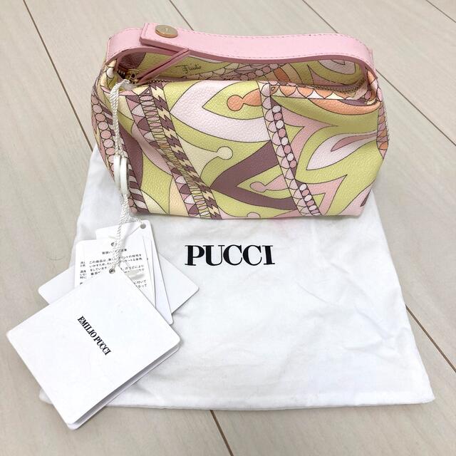 エミリオプッチ EMILIO PUCCI バニティポーチ　未使用品レディース