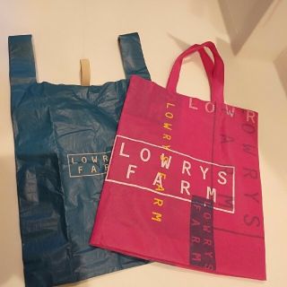 ローリーズファーム(LOWRYS FARM)のエコバック2点セット(エコバッグ)