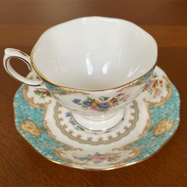 ROYAL ALBERT(ロイヤルアルバート)の【美品】ロイヤルアルバート★レディカーライル＆アスコット★C/S  ペア インテリア/住まい/日用品のキッチン/食器(食器)の商品写真