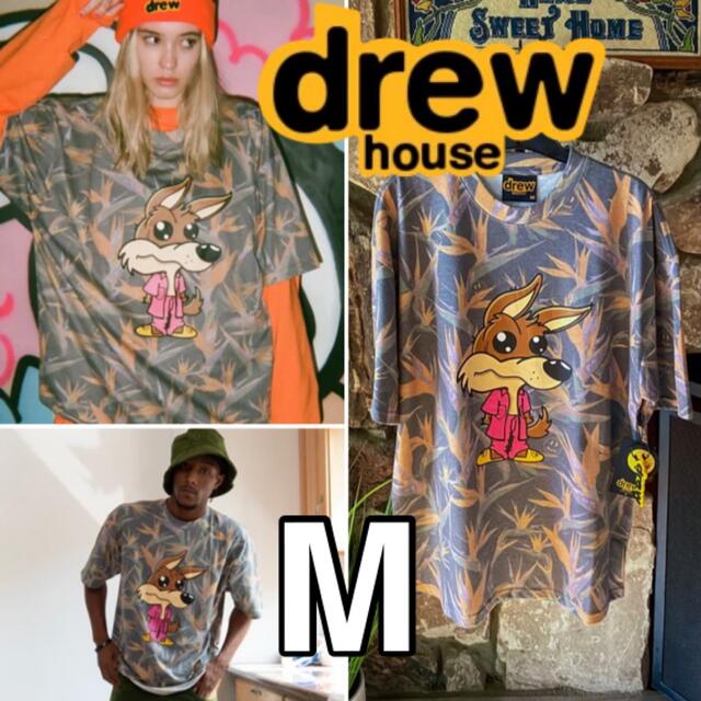 本物 M オオカミ Tシャツdrew houseドリューハウス新品