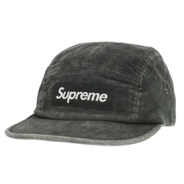 Supreme キャンプキャップ BLACK シュプリームボックスロゴ