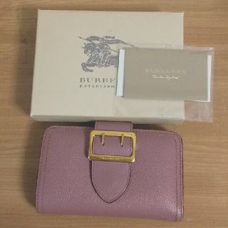 バーバリー(BURBERRY)の美品☆バーバリーロンドン二つ折財布☆(財布)