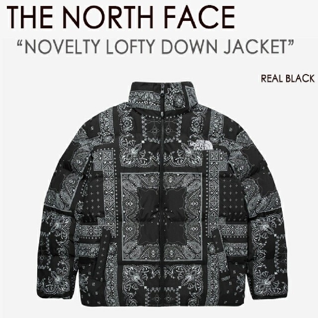 【日本未発売】 NOVELTY LOFTY DOWN JACKET  ペイズリーポリエステル100%詰め物