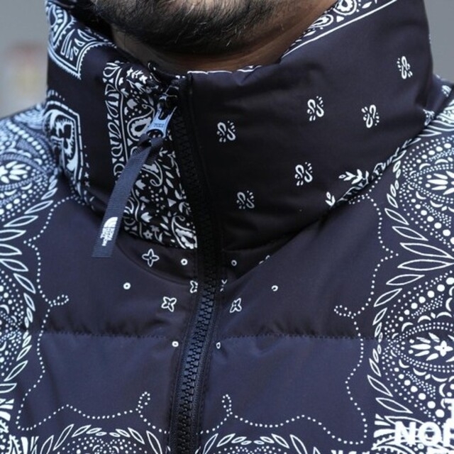 【日本未発売】 NOVELTY LOFTY DOWN JACKET  ペイズリー メンズのジャケット/アウター(ダウンジャケット)の商品写真