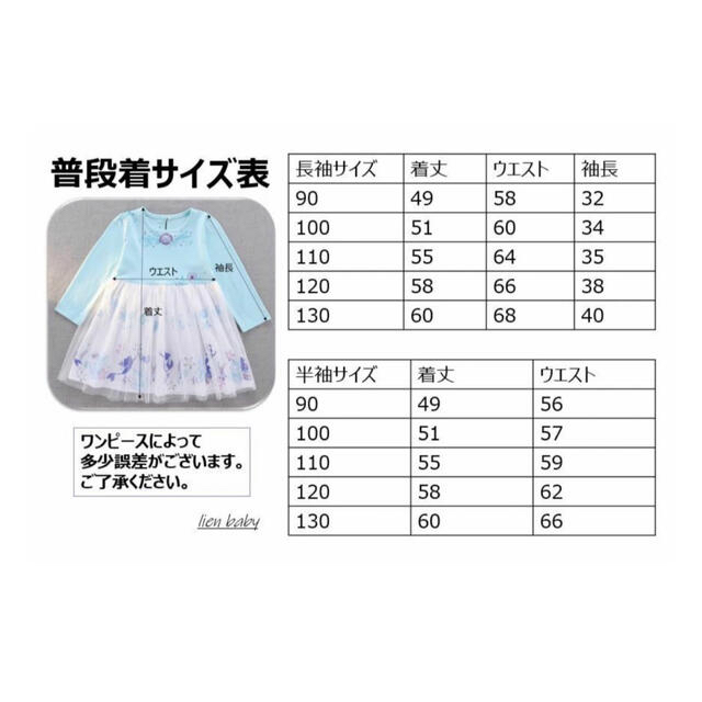 1- 2枚目　110cm キッズ/ベビー/マタニティのキッズ服女の子用(90cm~)(ワンピース)の商品写真