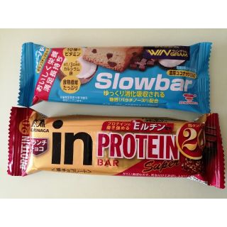 【高たんぱく】in PROTEIN BAR Super、Slowbar(菓子/デザート)