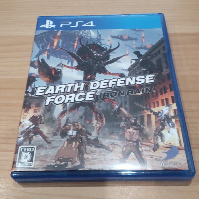 EARTH DEFENSE FORCE IRON RAIN PS4 エンタメ/ホビーのゲームソフト/ゲーム機本体(家庭用ゲームソフト)の商品写真