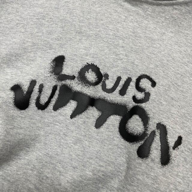 LOUIS VUITTON(ルイヴィトン)のLouis Vuitton ネオンワーキングマンフーディ グレー 4L メンズのトップス(パーカー)の商品写真