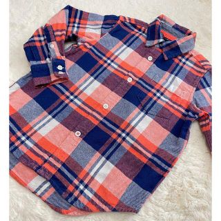 ギャップキッズ(GAP Kids)の美品❤️Gap Kids❤️ チェックシャツ 110cm  4-5years(Tシャツ/カットソー)