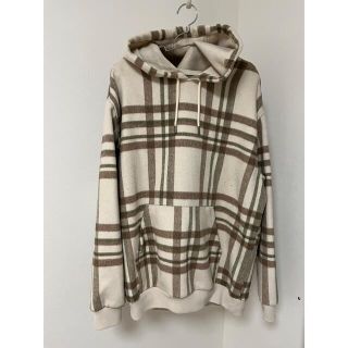 ザラ(ZARA)のZARA ザラ　チェックスウェットパーカー　完売品‼️(スウェット)