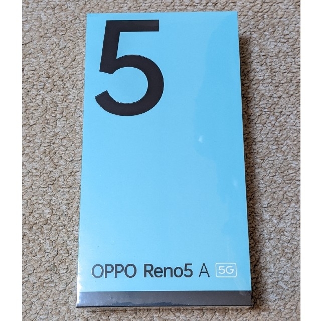 OPPO Reno5 A  アイスブルー　SIMロック解除済み