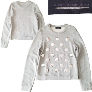 ディーゼル(DIESEL)のDIESEL BLACK GOLD Dot Crewneck Sweat(トレーナー/スウェット)