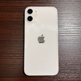 アップル(Apple)のiPhone 12 mini 128GB ホワイト　SIMフリー(スマートフォン本体)