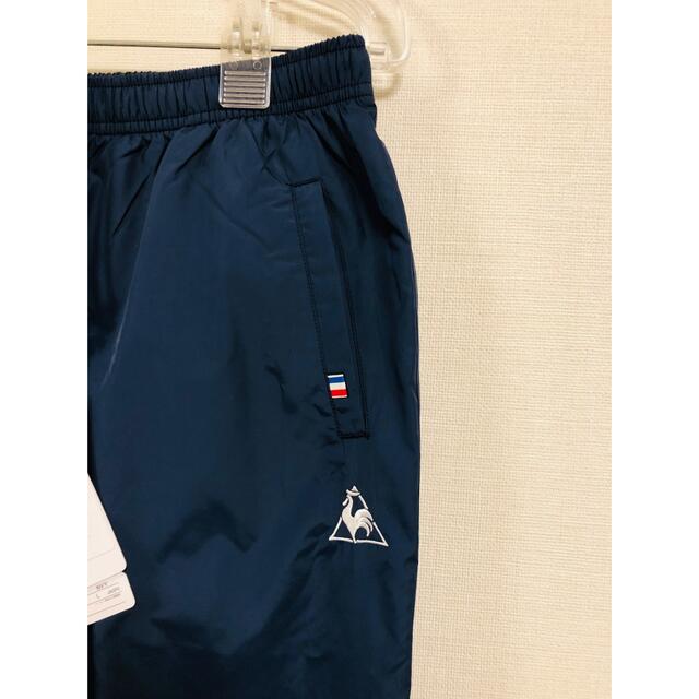 le coq sportif(ルコックスポルティフ)の新品　ルコック  ウインドパンツ　レディース　裏起毛　L ネイビー レディースのパンツ(カジュアルパンツ)の商品写真