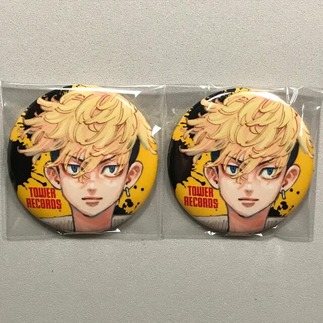 東京リベンジャーズ タワーレコード 原画展 缶バッジ 松野千冬 東京リベンジャーズ タワーレコード 原画展 缶バッジ 松野千冬