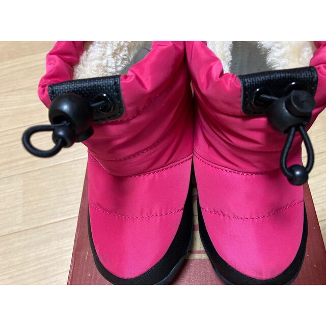 【15.０cm】スノーブーツ （ピンク） キッズ/ベビー/マタニティのキッズ靴/シューズ(15cm~)(ブーツ)の商品写真