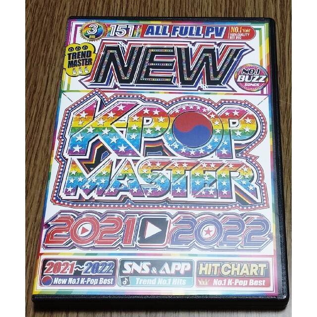 洋楽DVD 2021-2022 NEW K-POPMASTER 3枚組の通販 by アゲハ