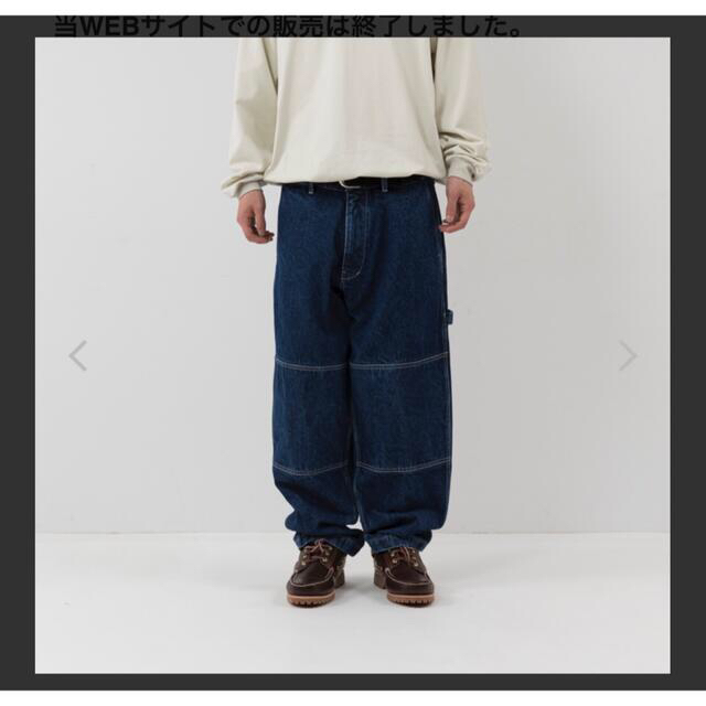 21aw descendant DIY PAINTER TROUSERS