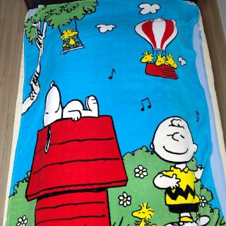 スヌーピー(SNOOPY)のスヌーピー SNOOPY 毛布/ブランケット/140x200cm 大判(毛布)