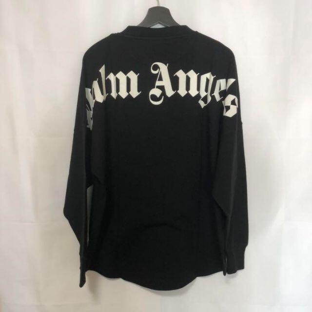 メンズSサイズ PALM ANGELS ロゴ ロングスリーブTシャツ ロンT