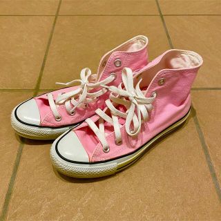 コンバース(CONVERSE)のコンバースオールスターハイカット＊ピンク(スニーカー)