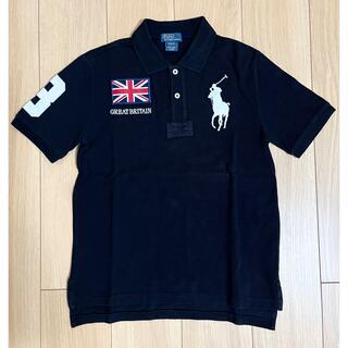 ポロラルフローレン(POLO RALPH LAUREN)のポロシャツ M(10-12) 150 黒 ポロラルフローレン(Tシャツ/カットソー)