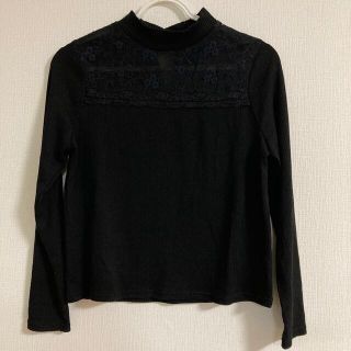 コルザ(COLZA)の【年始セール】Honeys COLZA ハニーズ コルザ 黒 ハイネックトップス(カットソー(長袖/七分))