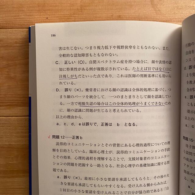 臨床心理士資格試験問題集 ４（平成２６年～平成２８年） エンタメ/ホビーの本(人文/社会)の商品写真